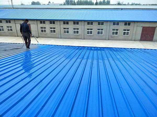 渭城 彩钢瓦喷漆翻新工业厂房、仓库